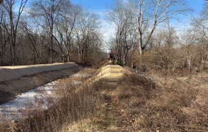 Wrapping up work at the High Falls Culvert